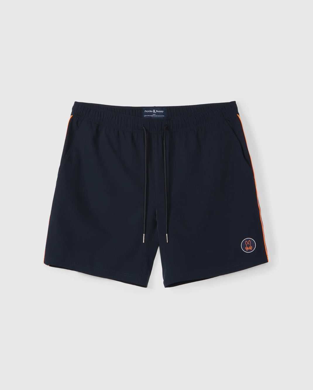 Short Psycho Bunny Sonterra Stripe Sport Short Bleu Marine Homme | REZ-18235640